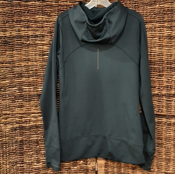 Athleta Stowe Hoodie 2.0 XXS Teal Workout Athleisure Reflective Warm Comfy Blue - Picture 2 of 6